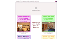 Desktop Screenshot of menton-vacances.com